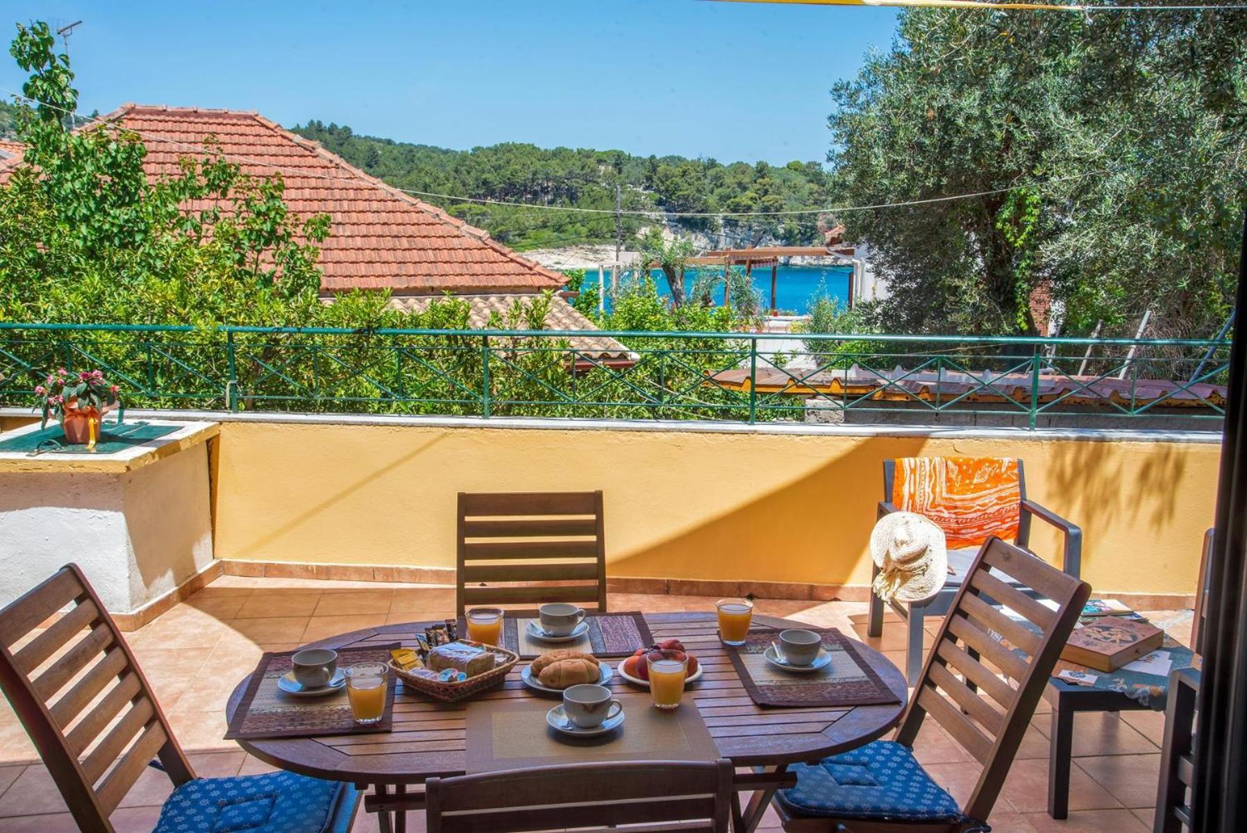 Katia Apartments Gaios Exterior foto